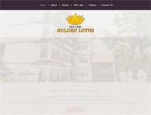 Tablet Screenshot of goldenlotushotel.net
